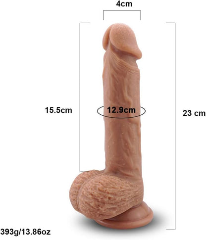 23cm Female Frenulum Penis, Male Realistic Frenulum Penis