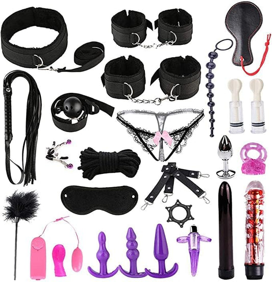 26 Binding Sm Role Playing Couple Sex Toy Boxes in Purple