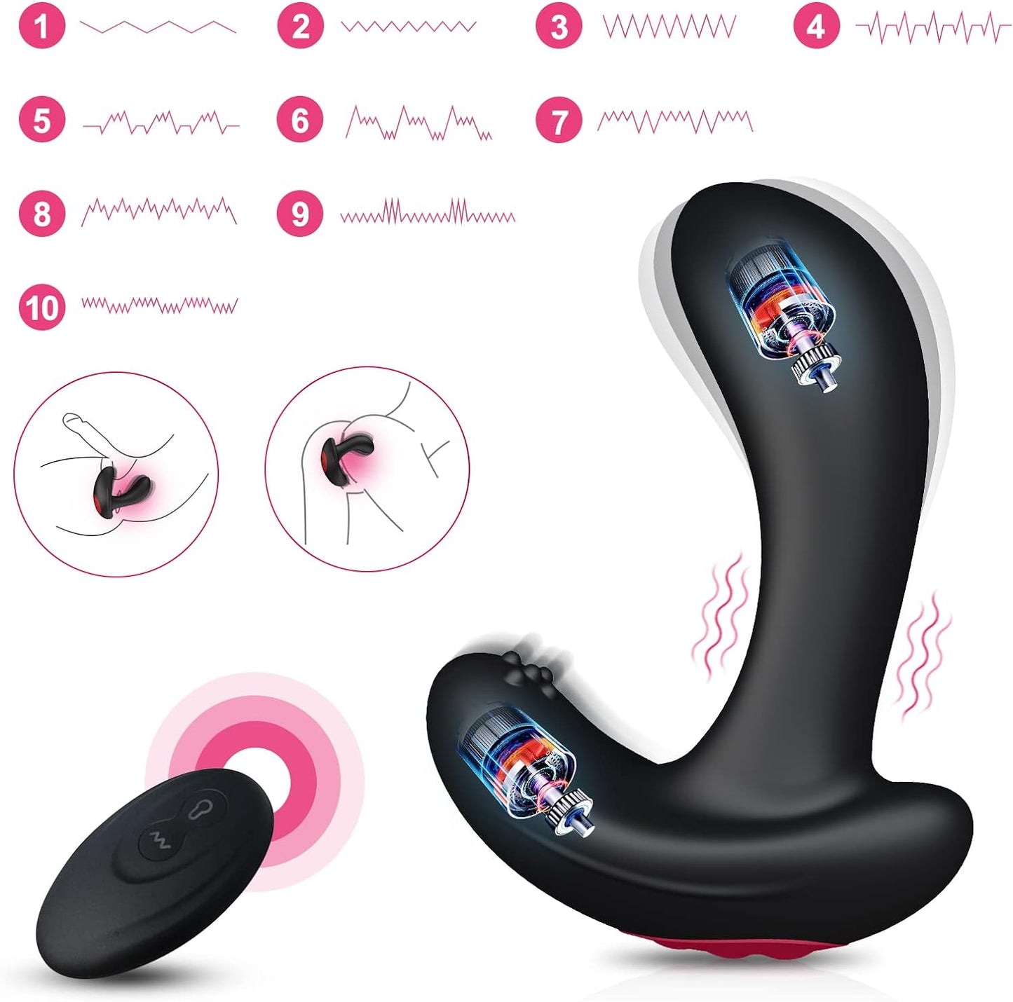 Anal Vibrator For Male Prostate Stimulation