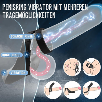 Vibration Penis Ring, Men'S Sex Toy, Couple'S Sex Toy