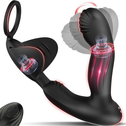 Prostate Stimulation Men'S 10 Buttons And Vibration Modes, Anal Vibrator