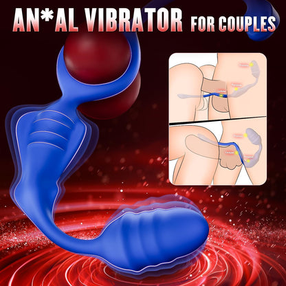 Couple Vibrator Vibrating Anal Vibrator Sex Toy