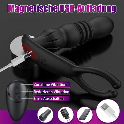 7 Vibration Modes And 3 Stretching Modes, Remote Control Of Anal Vibrator